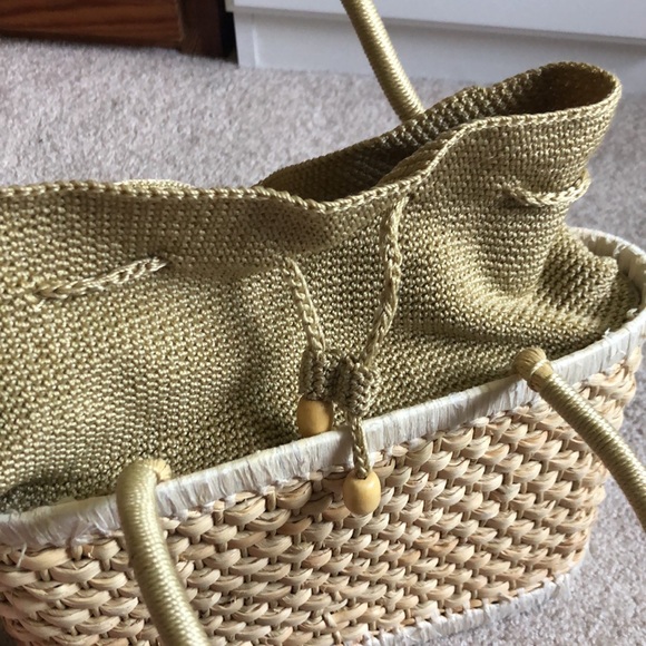 The Sak Original Small Woven Straw Tote - Picture 7 of 14
